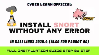 How to install snort in latest kali/parrot linux? unable to error package error solved.