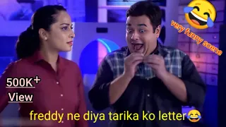 freddy ne diya tarika ko letter अभिजीत ko aaya gussa😠/cid comedy scene