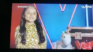 Audición de Keyla Beltrán. La Voz Kids