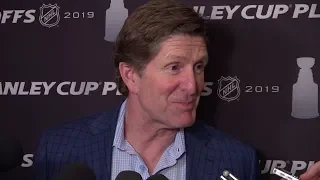 Game 5 Availability: Mike Babcock - April 19, 2019