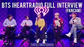 FULL INTERVIEW FANCAM BTS iHeartRadio Live 2020 LA KIISFM 200127 방탄소년단