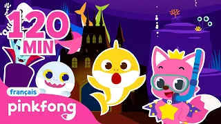 Cache-Cache d'Halloween avec Baby Shark | +Comptines | Pinkfong Chansons pour Enfants