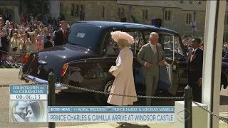 The Royal Wedding: Prince Charles And Camilla Arrive At Windsor Castle