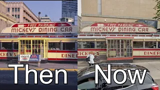 Vintage Diner Postcards: Then & Now Locations