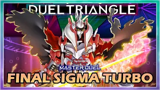 GEOMATHMECH FINAL SIGMA TURBO IN DUEL TRIANGLE EVENT IN YUGIOH MASTER DUEL