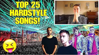 Reacting To The Top 25 Best Hardstyle Songs Of All Time! (Final Part)