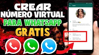 ✅ Crear Numero Virtual Gratis 100% REAL / Nuevo método 2020