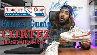 Almighty Gump restores a pair of vintage Nike Cortez