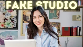 Make FAKE YouTube Studio with This FREE AI Tool || FAKE AI Studio Background