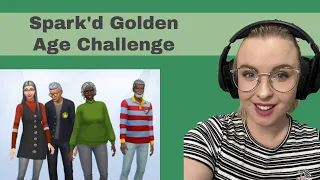 The Sims 4 | Spark'd Challenge | Golden Age | CAS