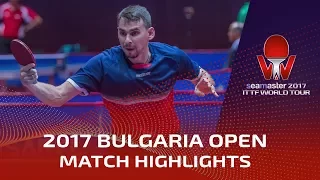 2017 Bulgaria Open Highlights: Dimitrij Ovtcharov vs Kirill Skachkov (R32)