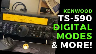 Kenwood TS-590 Quick Review / Digital Modes - COVID 19 Ham Shack SHOW!