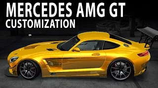 NFS NO LIMITS - Mercedes AMG GT (Customization and Gameplay)