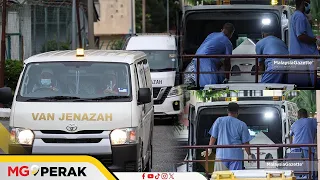 MGPerak : Suasana Di HRPB  10 Ambulans Bawa Jenazah Tiba, Waris Juga Mula Kelihatan