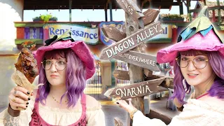 MY FIRST REN FAIRE!! 🧚🏻‍♀️🏰🔮🎊👑🍗🎡 AZ RENAISSANCE FESTIVAL 2024 | VLOG