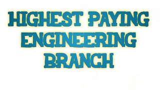 👍TOP BRANCH //HIGHEST PAYING BRANCH//JEE MAINS//JEE ADVANCED//IIT