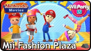 Wii Party U: Mii Fashion Plaza (2 players, Mario/Clown/Soldier/Cowboy/Alien Outfits)