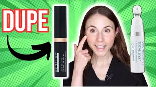 Colorescience Total Eye DUPE? DRMTLGY Luminous Eye Corrector SPF 41 Review