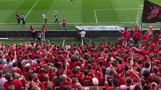 Tourist LeMC voor de match Antwerp fc - Union