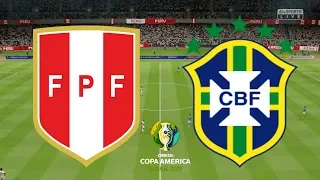 Copa America 2019 - Peru Vs Brazil - 22/06/19 - FIFA 19