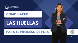 COMO HACER LAS HUELLAS PARA CARTA DE FOIA (FD-258)