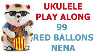 99 Red Balloons - Nena - Ukulele cover  and play along with lyrics and chords