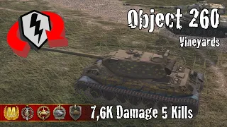 Object 260  |  7,6K Damage 5 Kills  |  WoT Blitz Replays