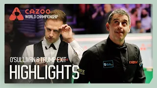 O'Sullivan and Trump Fall in Quarter-Finals! 🤯 | Cazoo World Championship 2024