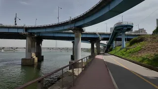 Relaxing Walk Along the Han River | Seoul | Korea | 4K HDR Walking Tour | Ambient & ASMR