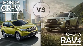 Honda CRV vs Toyota Rav4! The Best SUV of ALL TIME!