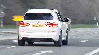 780 HP BMW X3M - LOUD Accelerations and CRAZY Drifting at Nürburgring!