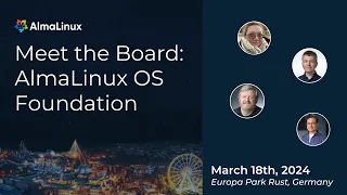 AlmaLinux Day Germany 2024: Meet the board