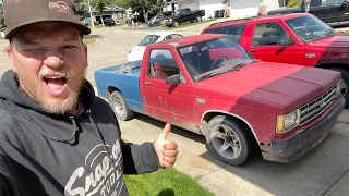 Lowering A Truck In 5 Hours?!  Lowering My 1987 Chevy S10