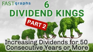 6 Dividend Kings Increasing Dividends For 50 Consecutive Years Or More: Part 2 | FAST Graphs