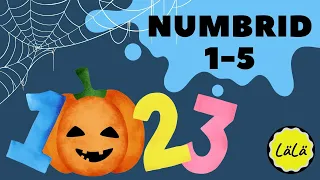 NUMBRID 1-5 | HALLOWEEN | ÕPIME EESTI KEELT | Väikelastele