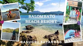 NIGHT CAMPING at BALOMBATO BEACH RESORT NASUGBU BATANGAS