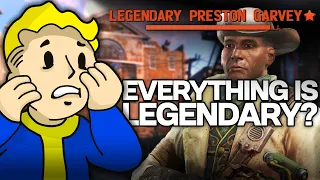 Fallout 4 But EVERYTHING Is Legendary