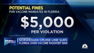 Norwegian Cruise Line continues legal fight with Florida over vaccine passport ban