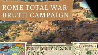 Rome: Total war Speedrun || Brutii Campaign [Hard]