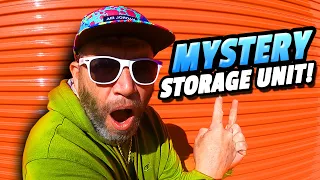 I GAMBLED $1,400 On a HIDDEN Storage Unit!