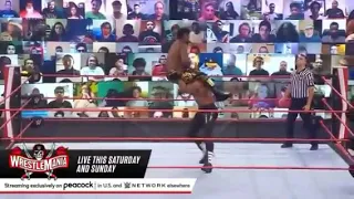 Bobby Lashley Spinebusters To Cedric Alexander