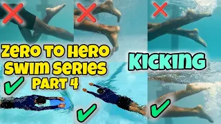 Zero To Hero Swim Series Part 4, Perfect Kicking,  Swimming Tips For Beginners, तैरना सीखे