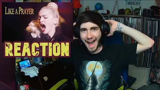 Madonna - Like A Prayer (LIVE On The Blonde Ambition Tour) REACTION! | Madonna Monday!