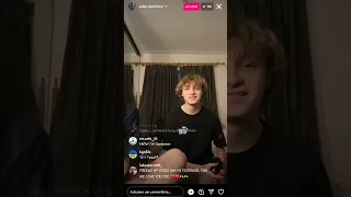 Eden Dambrine Instagram Live Video - Last Half Hour