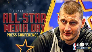 Nikola Jokić All-Star Weekend Media Day Press Conference 🎙