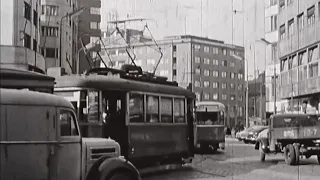 Bratislava - Premávka v roku 1961