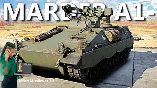 Ridiculously effective IFV for the BR || Marder A1- in War Thunder