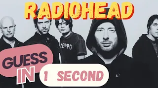 Radiohead | Guess in 1 second | Hard Music Quiz