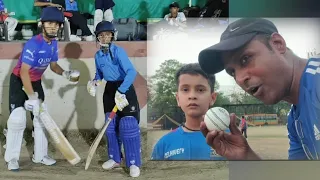 ऐसा मैच रोज़ नहीं होता 🏏 Thriller Under 14 Cricket Match in Delhi 💙 #cricket #match #dailyvlog