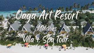 Oaga Art Resort Maldives  - Villa & Spa Tour / Maldives Vlog🏝️ Oaga Art Resort Roomtour 🏝️ Malediven